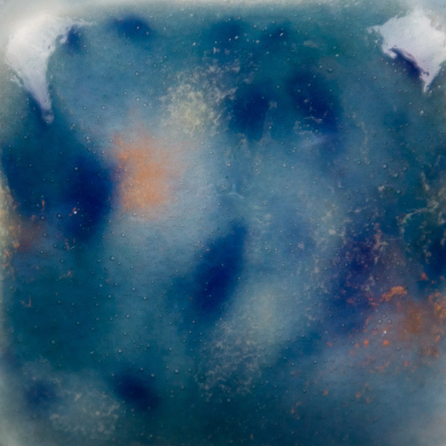 Koi Pond 3 Risultati estetici dello smalto in cottura