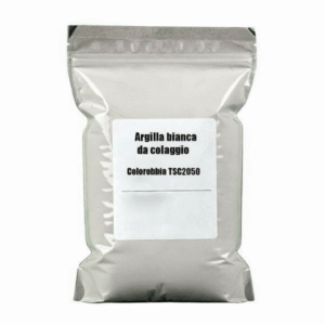 Argilla da colaggio bianca