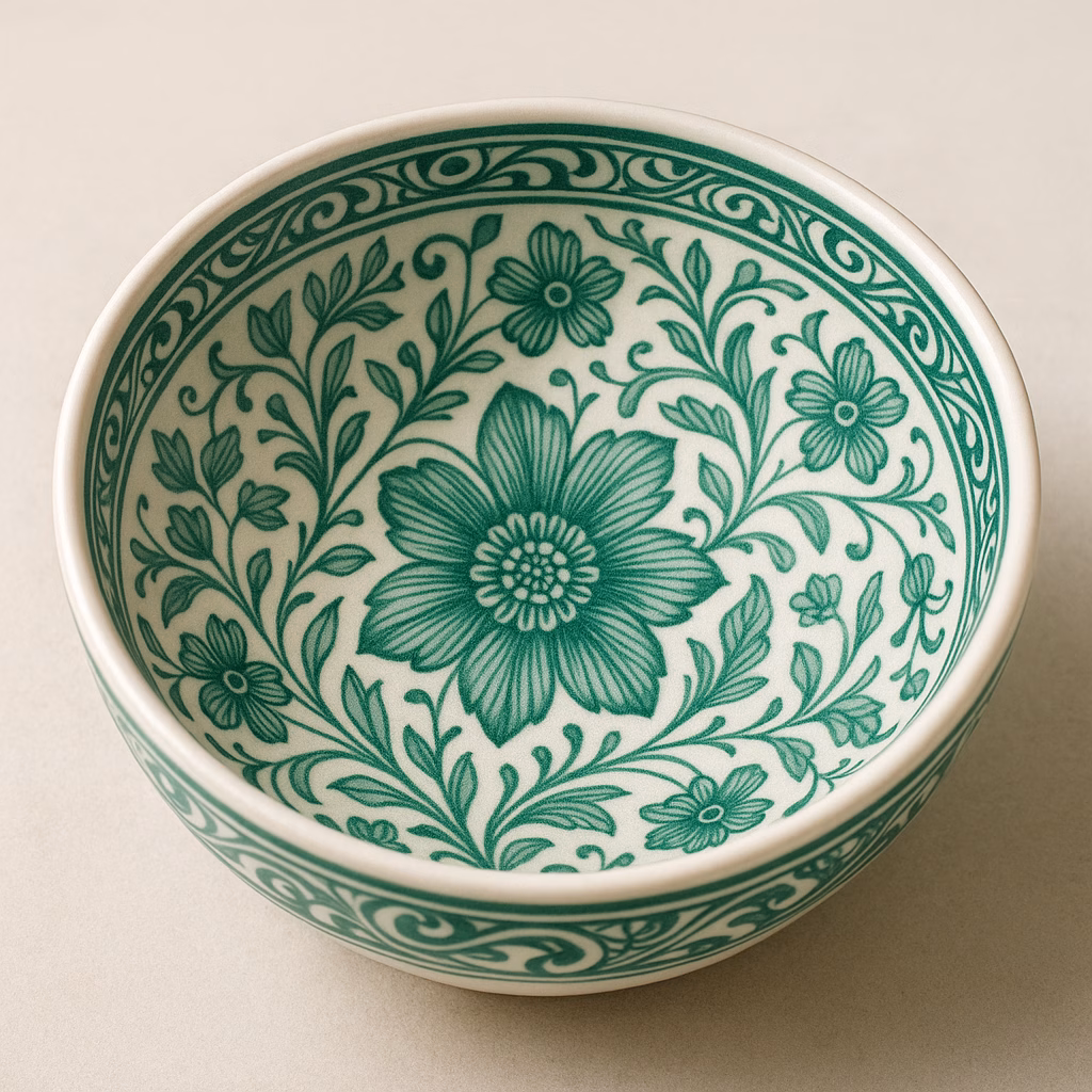 Creare un Capolavoro in Ceramica: Sperimenta con la Matita Sottocristallina Emerald Green e il Colore White 10 Immagine Creare un Capolavoro in Ceramica: Sperimenta con la Matita Sottocristallina Emerald Green e il Colore White