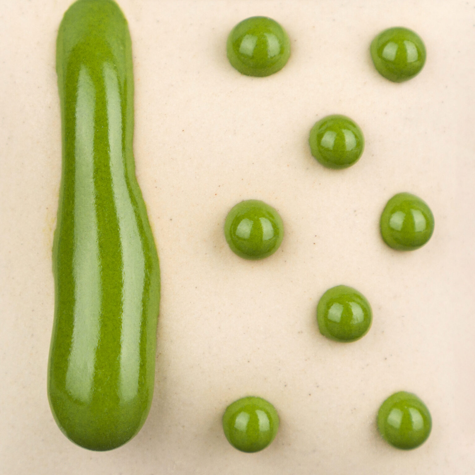 Hot pink melt gloop 1 Slime green melt gloop - Mayco