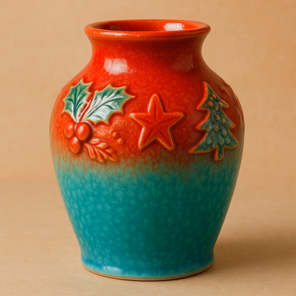 Creare Ceramiche Natalizie: L'Armonia tra Christmas Red e Pretty Turquoise 4 Immagine Creare Ceramiche Natalizie: L'Armonia tra Christmas Red e Pretty Turquoise