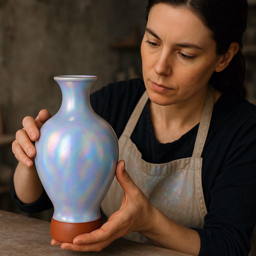 Creare Manufatti Artistici: Combina Space Pearl e Argilla da Colaggio Rossa 5 Immagine Creare Manufatti Artistici: Combina Space Pearl e Argilla da Colaggio Rossa