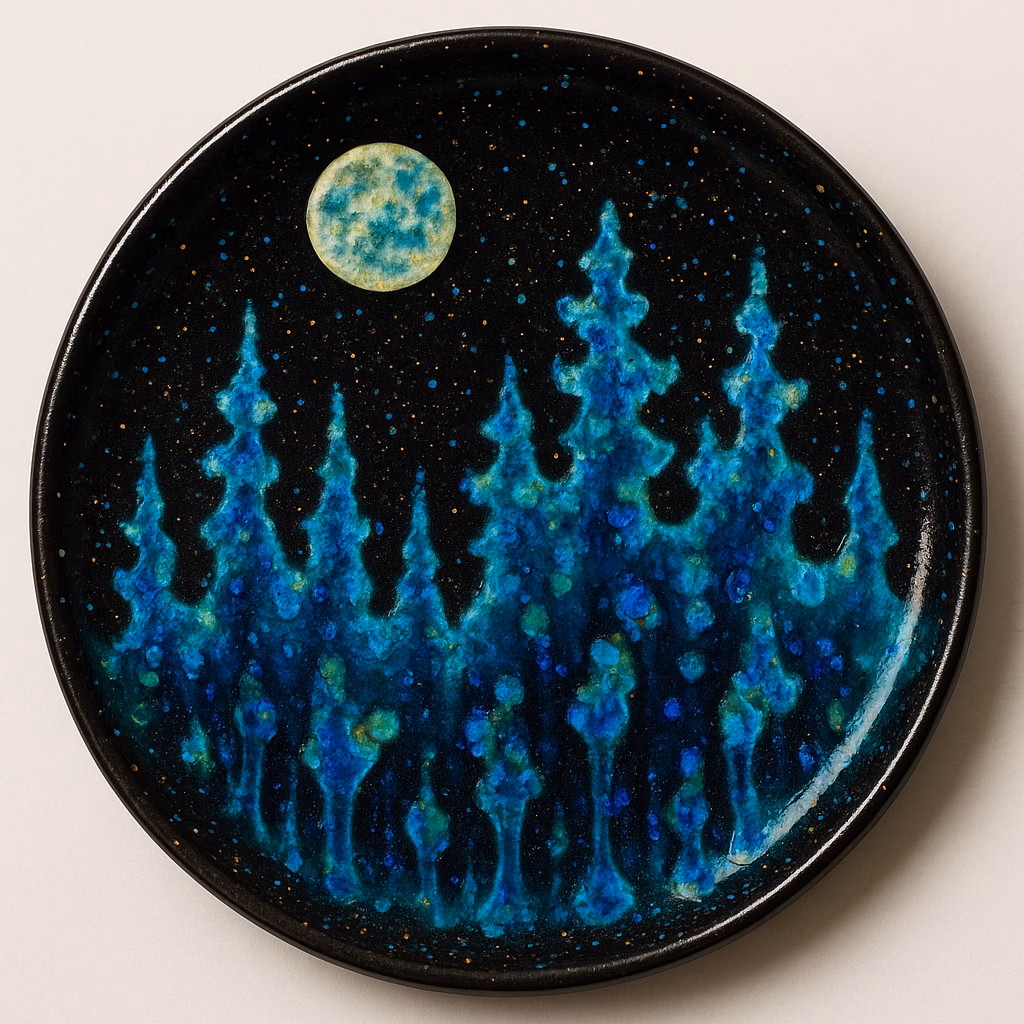 Creare Manufatti Unici con Smalti Ceramici: Tuxedo e Woodland Fantasy 5 Immagine Creare Manufatti Unici con Smalti Ceramici: Tuxedo e Woodland Fantasy