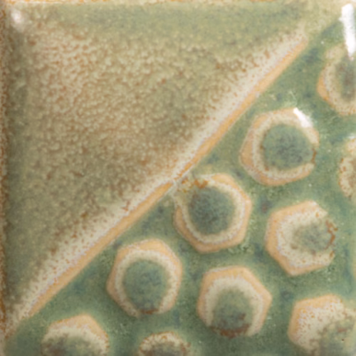 Mattonella verde e beige