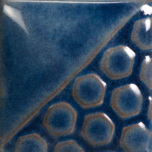 Mattonella blu cangiante