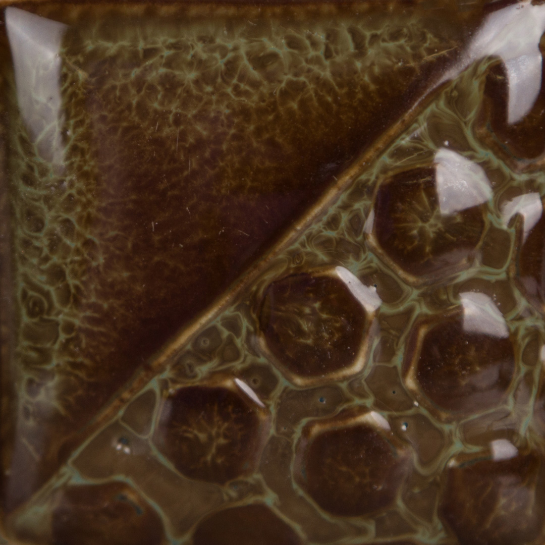 Blue Grotto 3 mattonella marrone scura con riflessi