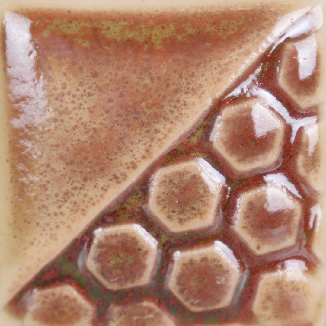 Mattonella marrone con sfumature verdastre