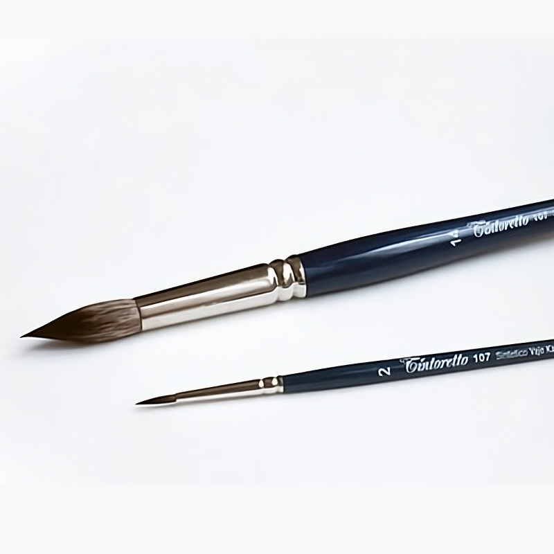 Pennello tondo sintetico Vajo Kazan Linea 107 2 Pennello tondo sintetico Vajo Kazan Linea 107 - immagine 2