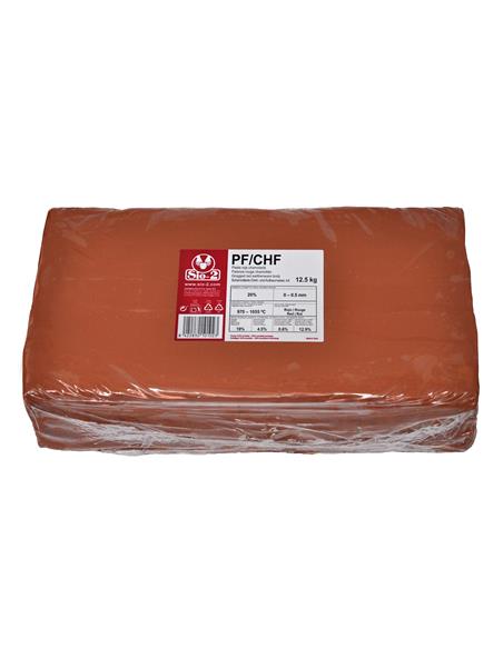 Argilla PF/CHF rossa chamotte 0-0.5 SIo-2 2 Pacchetto di argilla PF/CHF rossa