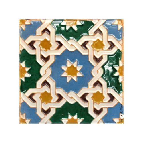 Mattonella decorata realizzata con Terracotta Sio-2