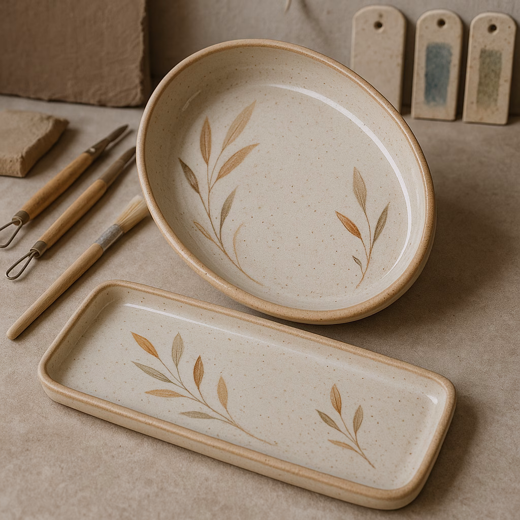 Immagine Materiali per piatti da portata e vassoi in ceramica per alimenti: cosa comprare per iniziare davvero